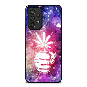 WEEDS MARIJUANA NEBULA Samsung Galaxy A53 Case