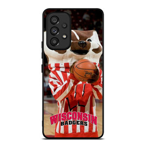WISCONSIN BADGER MASCOT 2 Samsung Galaxy A53 Case