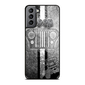 JEEP LOGO SILVER Samsung Galaxy S21 Plus Case