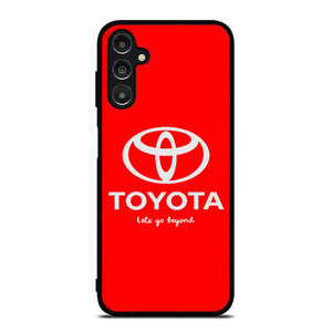 TOYOTA LETS GO BEYOND LOGO RED Samsung Galaxy A14 Case