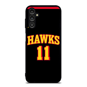 TRAE YOUNG ATLANTA HAWKS BLACK Samsung Galaxy A14 Case