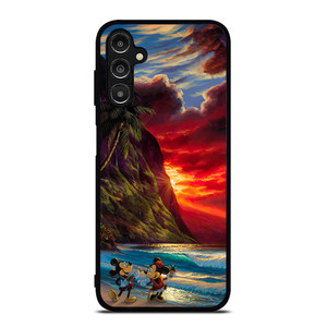 TROPICAL BEAUTIFUL MICKEY MINNIE Samsung Galaxy A14 Case