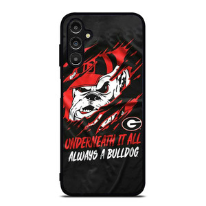 UGA GEORGIA BULLDOGS UNDERNEATH IT ALL Samsung Galaxy A14 Case