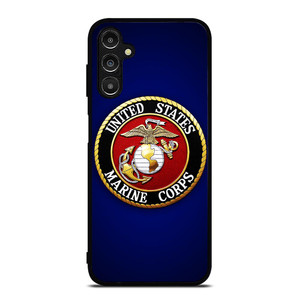 UNITED STATES MARINE CORPS BADGE Samsung Galaxy A14 Case UNITED STATES MARINE CORPS BADGE Samsung Galaxy A14 Case