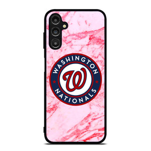 WASHINGTON NATIONALS PINK MARBLE Samsung Galaxy A14 Case WASHINGTON NATIONALS PINK MARBLE Samsung Galaxy A14 Case