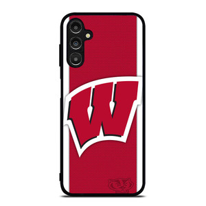 WISCONSIN BADGERS LOGO Samsung Galaxy A14 Case WISCONSIN BADGERS LOGO Samsung Galaxy A14 Case