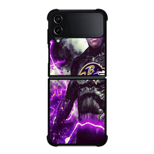 LAMAR JACKSON BALTIMORE RAVENS ART Samsung Galaxy Z FLip4 5G Case Cover