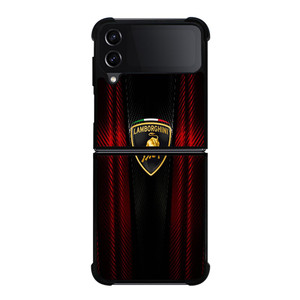 LAMBORGHINI RED CARBON Samsung Galaxy Z FLip4 5G Case Cover
