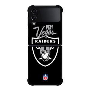 LAS VEGAS RAIDERS NFL LOGO Samsung Galaxy Z FLip4 5G Case Cover LAS VEGAS RAIDERS NFL LOGO Samsung Galaxy Z FLip4 5G Case Cover