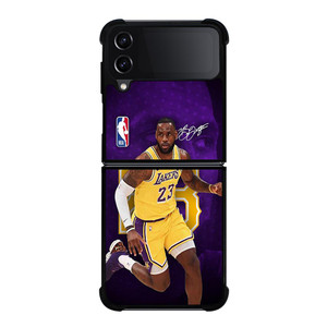 LEBRON JAMES LAKERS NBA Samsung Galaxy Z FLip4 5G Case Cover LEBRON JAMES LAKERS NBA Samsung Galaxy Z FLip4 5G Case Cover