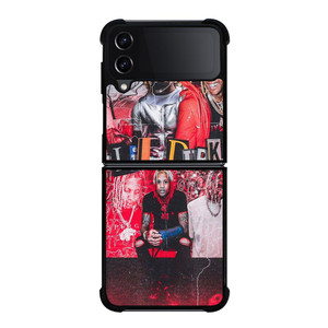 LIL DURK RAPPER COLLAGE Samsung Galaxy Z FLip4 5G Case Cover LIL DURK RAPPER COLLAGE Samsung Galaxy Z FLip4 5G Case Cover