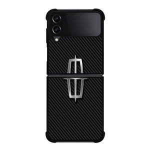 LINCOLN MOTOR LOGO CARBON Samsung Galaxy Z FLip4 5G Case Cover