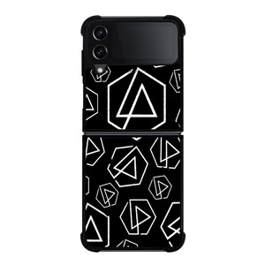 LINKIN PARK ROCK BAND LOGO PATTERN Samsung Galaxy Z FLip4 5G Case Cover