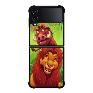 LION KING SIMBA AND FRIEND Samsung Galaxy Z FLip4 5G Case Cover LION KING SIMBA AND FRIEND Samsung Galaxy Z FLip4 5G Case Cover