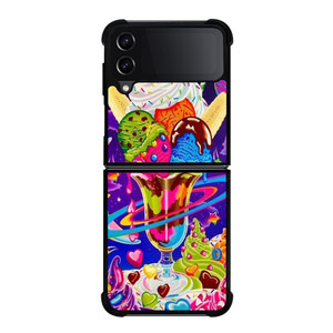 LISA FRANK ICE CEAM Samsung Galaxy Z FLip4 5G Case Cover LISA FRANK ICE CEAM Samsung Galaxy Z FLip4 5G Case Cover