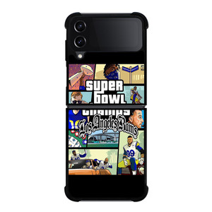 LOS ANGELES RAMS CHAMPIONS CARTOON Samsung Galaxy Z FLip4 5G Case Cover LOS ANGELES RAMS CHAMPIONS CARTOON Samsung Galaxy Z FLip4 5G Case Cover