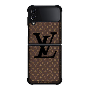 LOUIS VUITTON ROUND PATTERN Samsung Galaxy Z FLip4 5G Case Cover LOUIS VUITTON ROUND PATTERN Samsung Galaxy Z FLip4 5G Case Cover