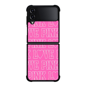 LOVE PINK VICTORIA SECRET Samsung Galaxy Z FLip4 5G Case Cover LOVE PINK VICTORIA SECRET Samsung Galaxy Z FLip4 5G Case Cover