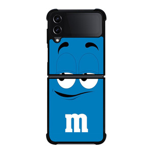 M&M BLUE Samsung Galaxy Z FLip4 5G Case Cover