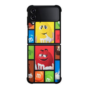 M&M'S CANDIES MASCOT COLLAGE Samsung Galaxy Z FLip4 5G Case Cover M&M'S CANDIES MASCOT COLLAGE Samsung Galaxy Z FLip4 5G Case Cover
