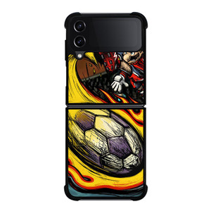 MARIO STRIKERS BATTLE LEAGUE Samsung Galaxy Z FLip4 5G Case Cover