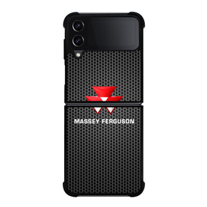 MASSEY FERGUSON METAL LOGO Samsung Galaxy Z FLip4 5G Case Cover MASSEY FERGUSON METAL LOGO Samsung Galaxy Z FLip4 5G Case Cover