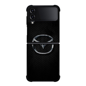 MAZDA CARBON LOGO Samsung Galaxy Z FLip4 5G Case Cover MAZDA CARBON LOGO Samsung Galaxy Z FLip4 5G Case Cover