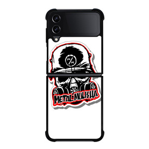 METAL MULISHA WHITE LOGO Samsung Galaxy Z FLip4 5G Case Cover