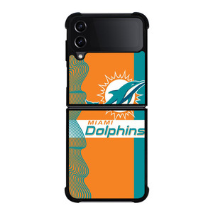 MIAMI DOLPHINS WALPPAPER NFL Samsung Galaxy Z FLip4 5G Case Cover MIAMI DOLPHINS WALPPAPER NFL Samsung Galaxy Z FLip4 5G Case Cover
