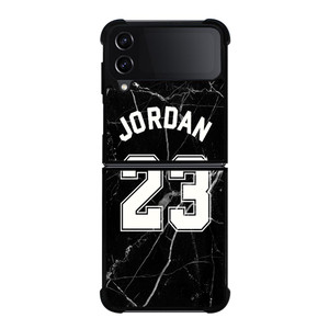 MICHAEL JORDAN 23 BLACK MARBLE Samsung Galaxy Z FLip4 5G Case Cover MICHAEL JORDAN 23 BLACK MARBLE Samsung Galaxy Z FLip4 5G Case Cover
