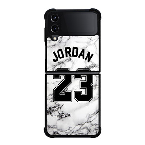 MICHAEL JORDAN 23 WHITE MARBLE Samsung Galaxy Z FLip4 5G Case Cover MICHAEL JORDAN 23 WHITE MARBLE Samsung Galaxy Z FLip4 5G Case Cover