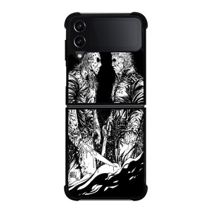 MICHAEL MYERS VS JASON Samsung Galaxy Z FLip4 5G Case Cover MICHAEL MYERS VS JASON Samsung Galaxy Z FLip4 5G Case Cover