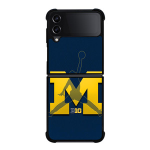 MICHIGAN WOLVERINES AIR JORDAN Samsung Galaxy Z FLip4 5G Case Cover
