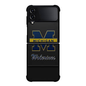 MICHIGAN WOLVERINES FOOTBALL Samsung Galaxy Z FLip4 5G Case Cover MICHIGAN WOLVERINES FOOTBALL Samsung Galaxy Z FLip4 5G Case Cover