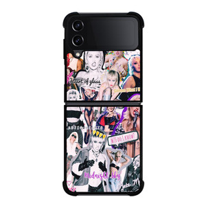 MILEY CYRUS COLLAGE Samsung Galaxy Z FLip4 5G Case Cover MILEY CYRUS COLLAGE Samsung Galaxy Z FLip4 5G Case Cover