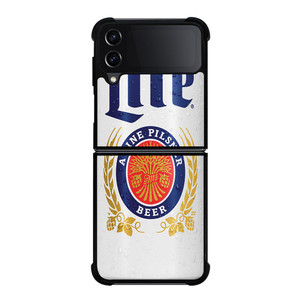 MILLER LITE BEER Samsung Galaxy Z FLip4 5G Case Cover MILLER LITE BEER Samsung Galaxy Z FLip4 5G Case Cover