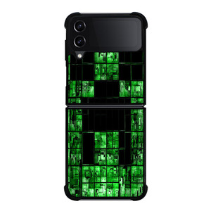 MINECRAFT CREEPER Samsung Galaxy Z FLip4 5G Case Cover