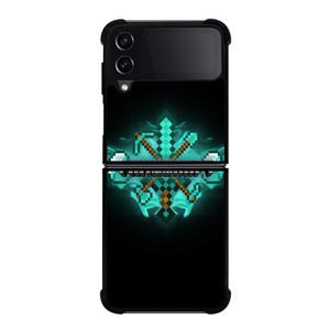 MINECRAFT DIAMOND SWORD Samsung Galaxy Z FLip4 5G Case Cover MINECRAFT DIAMOND SWORD Samsung Galaxy Z FLip4 5G Case Cover