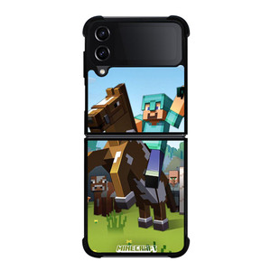 MINECRAFT STEVE Samsung Galaxy Z FLip4 5G Case Cover MINECRAFT STEVE Samsung Galaxy Z FLip4 5G Case Cover