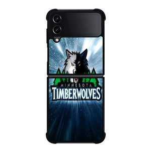 MINNESOTA TIMBERWOLVES SHINY SYMBOL Samsung Galaxy Z FLip4 5G Case Cover