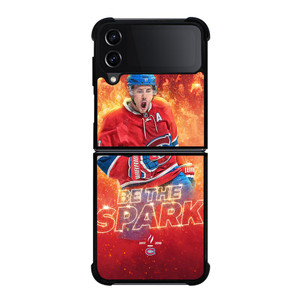 MONTREAL CANADIENS BE THE SPARK NHL Samsung Galaxy Z FLip4 5G Case Cover MONTREAL CANADIENS BE THE SPARK NHL Samsung Galaxy Z FLip4 5G Case Cover