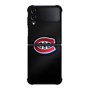 MONTREAL CANADIENS CARBON LOGO Samsung Galaxy Z FLip4 5G Case Cover