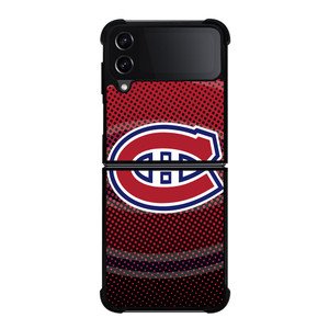 MONTREAL CANADIENS HALFTONE LOGO Samsung Galaxy Z FLip4 5G Case Cover