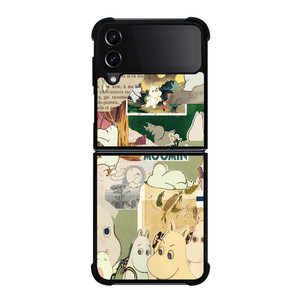 MOOMIN CARTOON LOVE MOMMENT Samsung Galaxy Z FLip4 5G Case Cover MOOMIN CARTOON LOVE MOMMENT Samsung Galaxy Z FLip4 5G Case Cover