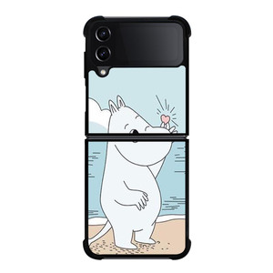 MOOMIN CUT CARTOON Samsung Galaxy Z FLip4 5G Case Cover MOOMIN CUT CARTOON Samsung Galaxy Z FLip4 5G Case Cover