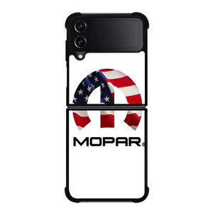 MOPAR USA FLAG LOGO Samsung Galaxy Z FLip4 5G Case Cover