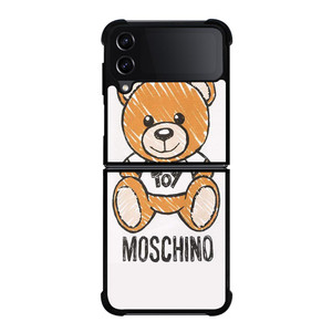 MOSCHINO BEAR ART Samsung Galaxy Z FLip4 5G Case Cover MOSCHINO BEAR ART Samsung Galaxy Z FLip4 5G Case Cover