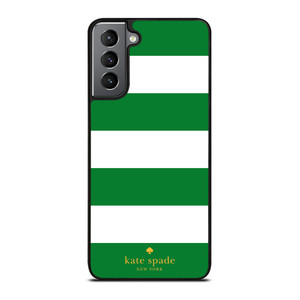 KATE SPADE GREEN STRIPE Samsung Galaxy S21 Plus Case