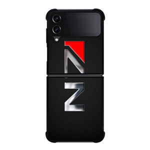 N7 MASS EFFECT CARBON LOGO Samsung Galaxy Z FLip4 5G Case Cover