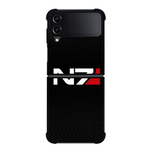 N7 MASS EFFECT METAL LOGO Samsung Galaxy Z FLip4 5G Case Cover